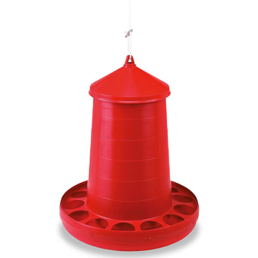 Gaun Poultry Feeder Plastic Red| Online For Equine