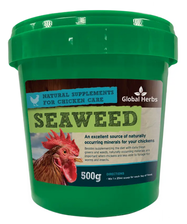 Buy Global Herbs Chicken Seaweed 500G| Online for Equine
