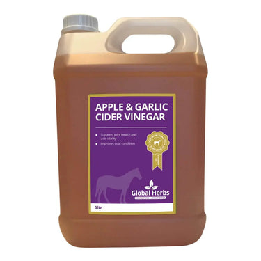 Buy Global Herbs Equine Apple Garlic Cider Vinegar| Online for Equine