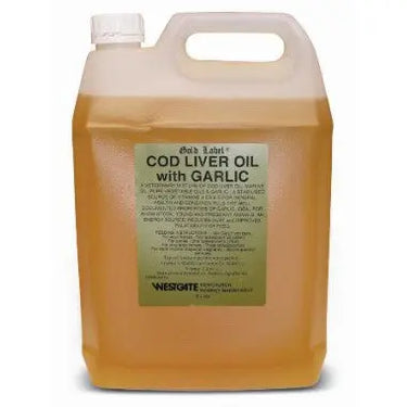 Buy Gold Label Cod Liver Oil with Garlic| Online for Equine