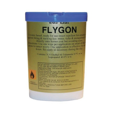 Buy Gold Label Flygon Repellent Wipes-PK 100| Online for Equine