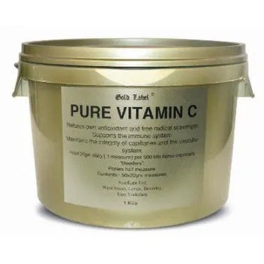 Buy Gold Label Pure Vitamin C-1kg| Online for Equine