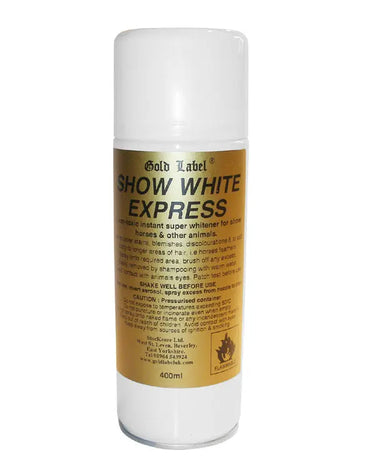 Buy Gold Label Show White Express-400ml| Online for Equine