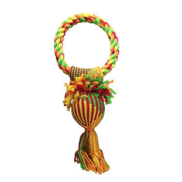 Buy Good Boy Tug Threads Squeaky Ball & Ring | Online for Equine