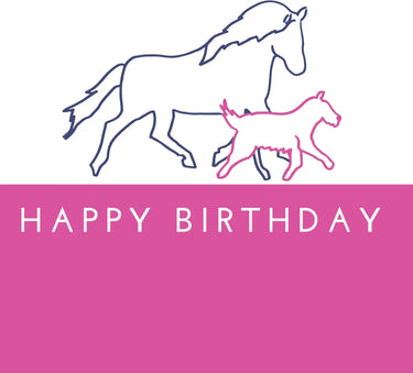 Gubblecote Beautiful Greetings Card| Online For Equine