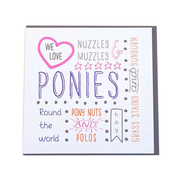 Gubblecote Beautiful Greetings Card| Online For Equine