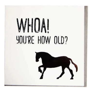 Gubblecote Foiled Greetings Card| Online For Equine