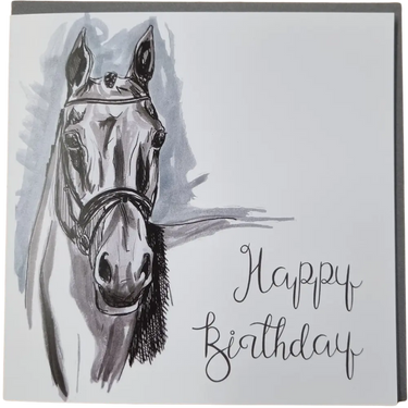 Gubblecote Watercolour Greetings Card| Online For Equine