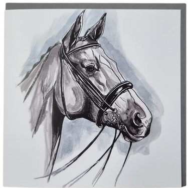 Gubblecote Watercolour Greetings Card| Online For Equine