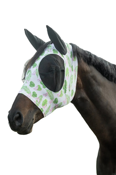 HKM Anti Fly Mask Flamingo Elastic| Online For Equine