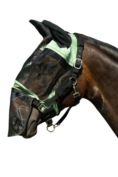 HKM Anti Fly Mask Premium with Nose Protection| Online For Equine