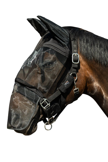 HKM Anti Fly Mask Premium with Nose Protection| Online For Equine