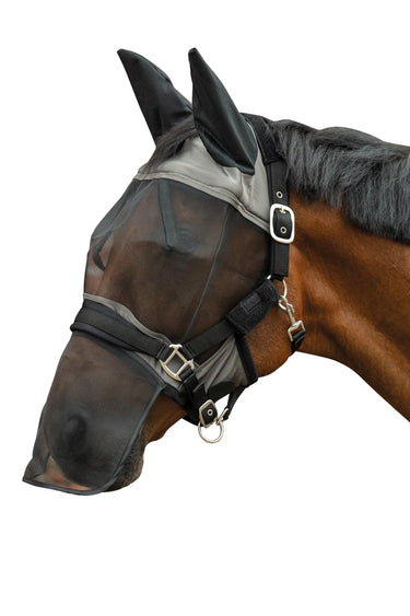 HKM Anti Fly Mask Premium with Nose Protection| Online For Equine