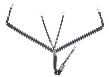 HKM Breastplate Economic with Elastic| Online For Equine