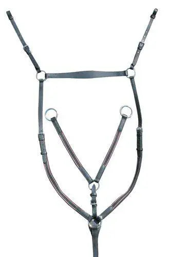 HKM Breastplate/Martingale Silver Fittings| Online For Equine