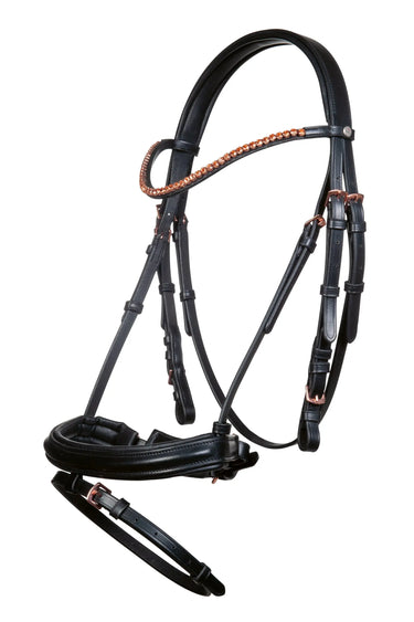 HKM Bridle Rosegold Glamour Style| Online For Equine