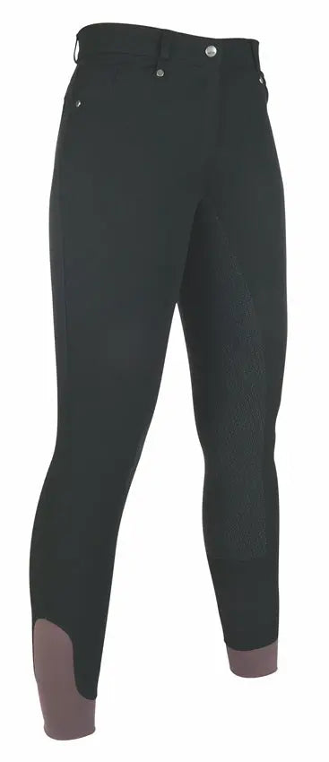 HKM Childs Riding Breeches 5 Pockets Style Silicone Full S.| Online For Equine