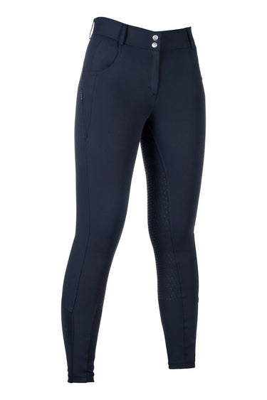 HKM Childs Riding Breeches Ari Mid Rise Silicone Full Seat| Online For Equine