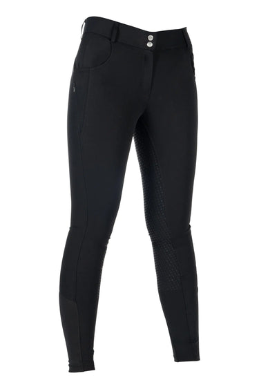 HKM Childs Riding Breeches Ari Mid Rise Silicone Full Seat| Online For Equine