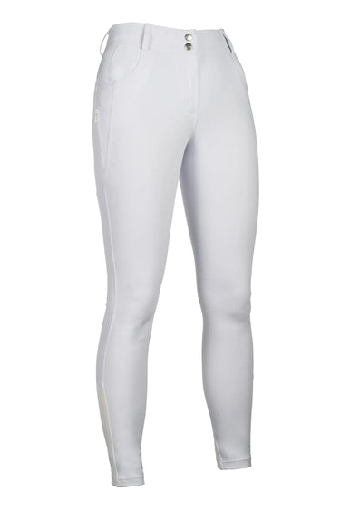 HKM Childs Riding Breeches Ari Mid Rise Silicone Knee Patch| Online For Equine