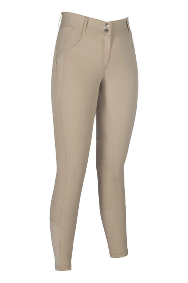 HKM Childs Riding Breeches Ari Mid Rise Silicone Knee Patch| Online For Equine