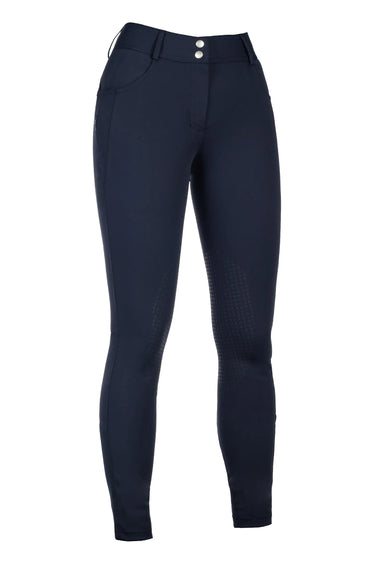 HKM Childs Riding Breeches Ari Mid Rise Silicone Knee Patch| Online For Equine