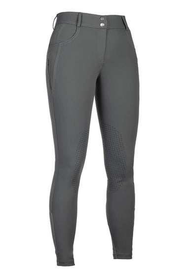 HKM Childs Riding Breeches Ari Mid Rise Silicone Knee Patch| Online For Equine