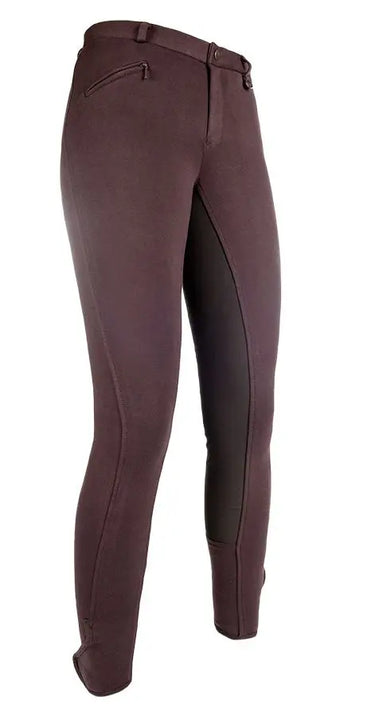 HKM Childs Riding Breeches Basic Belmtex Grip 3/4 Seat| Online For Equine