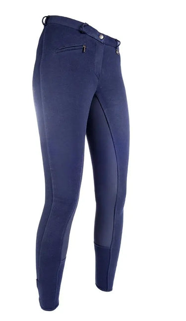HKM Childs Riding Breeches Basic Belmtex Grip 3/4 Seat| Online For Equine