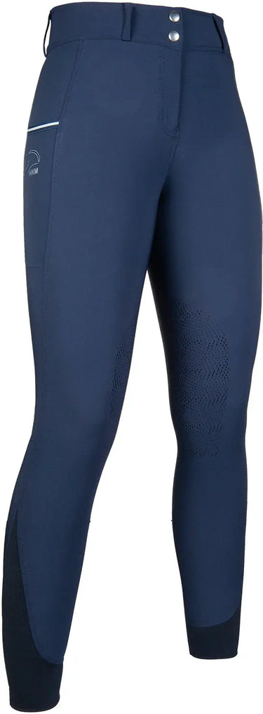 HKM Childs Riding Breeches Comfort Flo Style Si. Knee Patch| Online For Equine