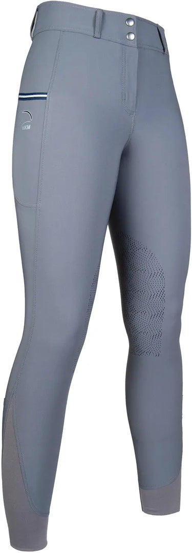 HKM Childs Riding Breeches Comfort Flo Style Si. Knee Patch| Online For Equine