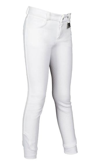 HKM Childs Riding Breeches Easy Silicone Knee Patch| Online For Equine