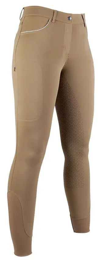 HKM Childs Riding Breeches Equilibrio Style Silicone Full Seat| Online For Equine