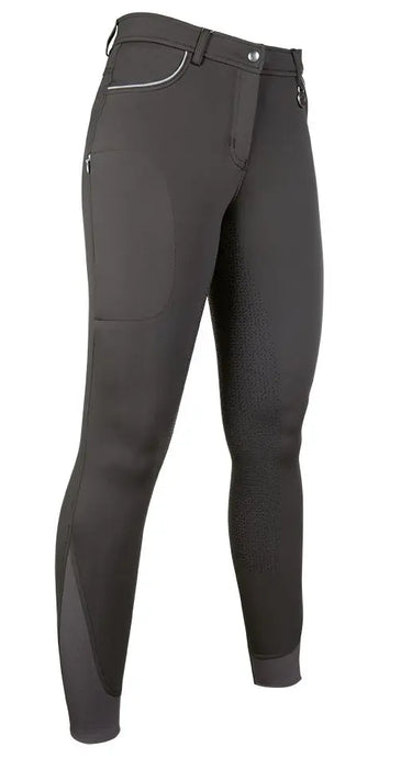 HKM Childs Riding Breeches Equilibrio Style Silicone Full Seat| Online For Equine
