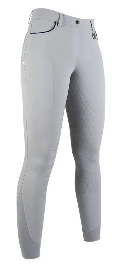 HKM Childs Riding Breeches Equilibrio Style Silicone Full Seat| Online For Equine