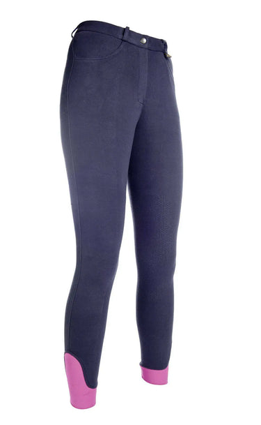 HKM Childs Riding Breeches Kate Silicone Knee Patch| Online For Equine