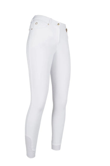 HKM Childs Riding Breeches LG Basic Silicone Full Seat| Online For Equine