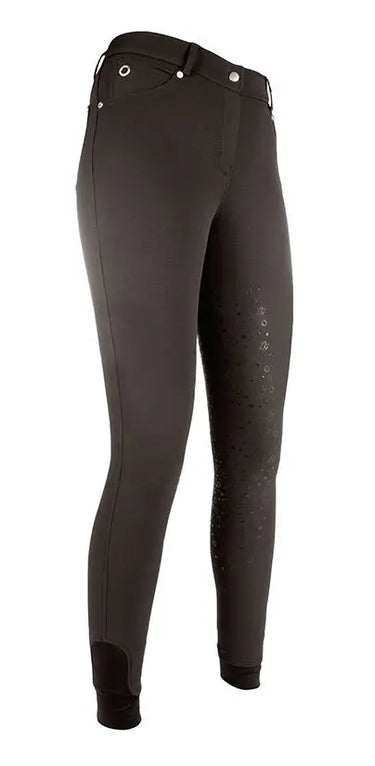 HKM Childs Riding Breeches LG Basic Silicone Full Seat| Online For Equine