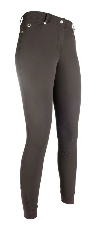 HKM Childs Riding Breeches LG Basic Silicone Knee Patch| Online For Equine