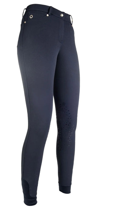 HKM Childs Riding Breeches LG Basic Silicone Knee Patch| Online For Equine