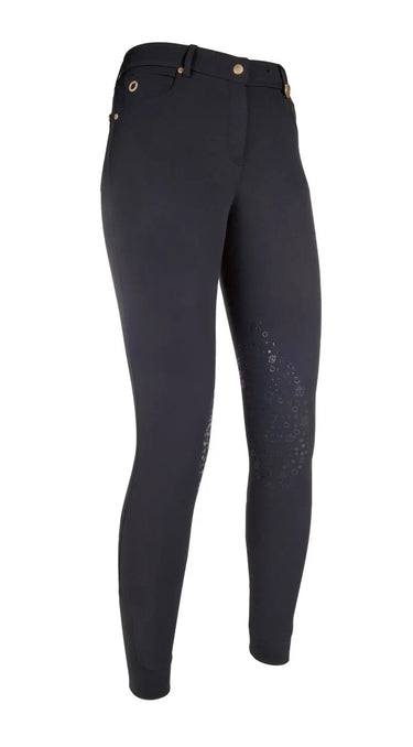 HKM Childs Riding Breeches LG Basic Silicone Knee Patch| Online For Equine