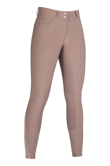 HKM Childs Riding Breeches Lavender Bay Silicone Full Seat| Online For Equine