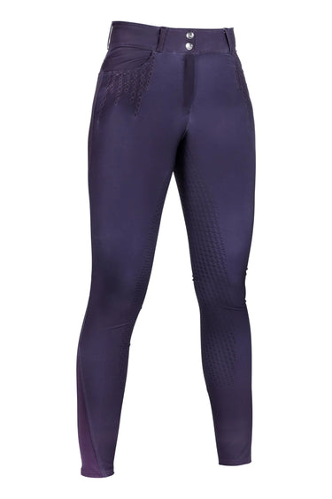 HKM Childs Riding Breeches Lavender Bay Silicone Full Seat| Online For Equine