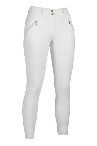 HKM Childs Riding Breeches Lia High Waist Silicone Full Seat| Online For Equine
