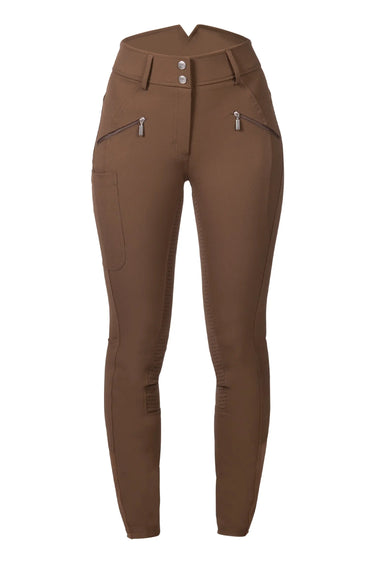 HKM Childs Riding Breeches Lia High Waist Silicone Full Seat| Online For Equine