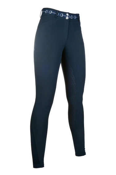 HKM Childs Riding Breeches Monaco Style Silicone Knee Patch| Online For Equine