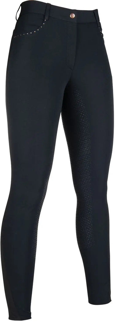 HKM Childs Riding Breeches Rosegold Glamour Style S.f. Seat| Online For Equine