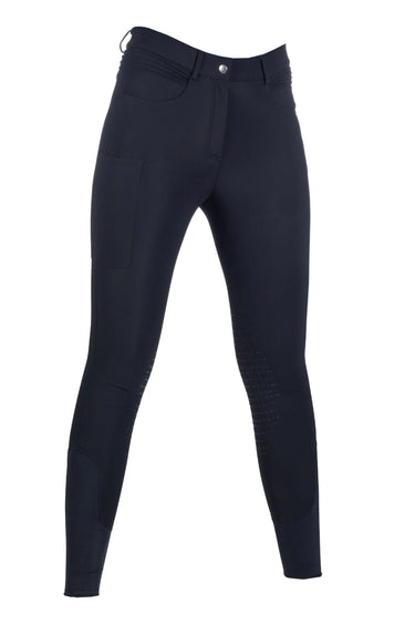 HKM Childs Riding Breeches Rosewood Silicone Knee Patch| Online For Equine