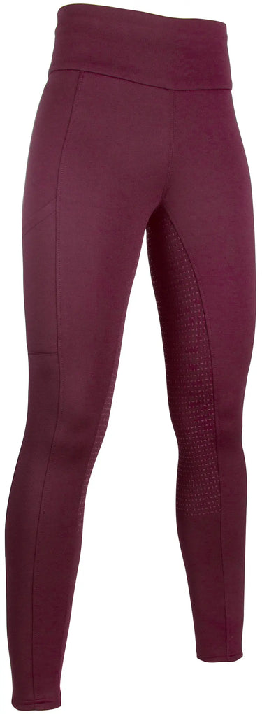 HKM Childs Riding Leggings Cosy Style Silicone Full Seat| Online For Equine