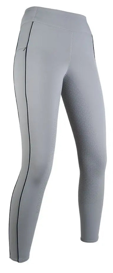 HKM Childs Riding Leggings Equilibrio Style Silicone Full Seat| Online For Equine